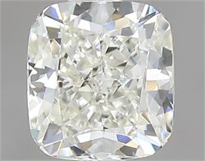 Picture of Natural Diamond 0.50 Carats, Cushion with  Cut, J Color, VS2 Clarity and Certified by GIA