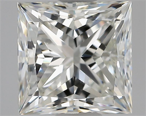 Picture of Natural Diamond 2.01 Carats, Princess with  Cut, I Color, VS1 Clarity and Certified by GIA