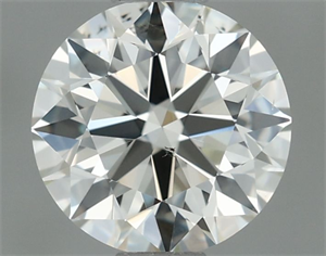 Picture of Natural Diamond 0.70 Carats, Round with Excellent Cut, J Color, VS2 Clarity and Certified by IGI
