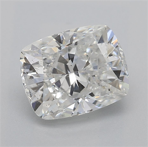 Picture of Natural Diamond 1.50 Carats, Cushion with  Cut, G Color, SI2 Clarity and Certified by GIA