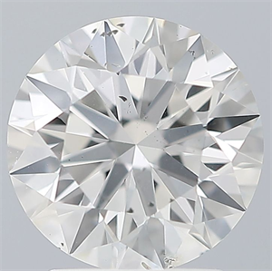 Foto Diamante Natural 2.02 quilates, Redondo , Color G, claridad SI2 y certificado GIA de