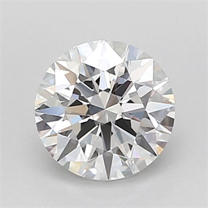 Picture of Lab Grown Diamond 1.03 Carats, Round with Ideal Cut, D Color, VVS2 Clarity and Certified by IGI