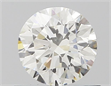 Natural Diamond 0.58 Carats, Round with Excellent Cut, G Color, VS1 Clarity and Certified by IGI