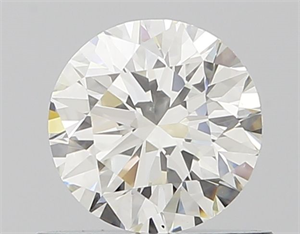 Picture of Natural Diamond 0.58 Carats, Round with Excellent Cut, G Color, VS1 Clarity and Certified by IGI