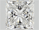 Natural Diamond 1.50 Carats, Princess with  Cut, E Color, VS1 Clarity and Certified by GIA