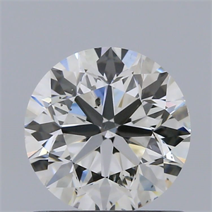 Picture of Natural Diamond 0.90 Carats, Round with Very Good Cut, H Color, SI1 Clarity and Certified by IGI