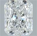 Natural Diamond 2.61 Carats, Radiant with  Cut, F Color, SI1 Clarity and Certified by GIA