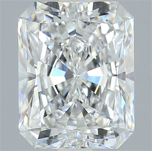 Picture of Natural Diamond 2.61 Carats, Radiant with  Cut, F Color, SI1 Clarity and Certified by GIA