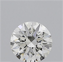 Diamante Natural 0.70 quilates, Redondo , Color I, claridad IF y certificado GIA