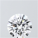 Lab Grown Diamond 1.50 Carats, Round with Ideal Cut, E Color, VVS2 Clarity and Certified by IGI