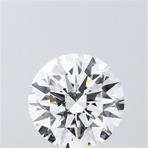 Picture of Lab Grown Diamond 1.50 Carats, Round with Ideal Cut, E Color, VVS2 Clarity and Certified by IGI