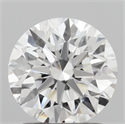 Del inventario de diamantes de laboratorio, 1.53 quilates, Redondo , Color E, claridad VVS2 y certificado IGI