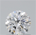 Natural Diamond 0.75 Carats, Round with Excellent Cut, D Color, VS2 Clarity and Certified by GIA