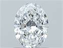 Natural Diamond 0.70 Carats, Oval with  Cut, E Color, SI1 Clarity and Certified by GIA