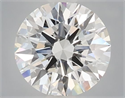 Lab Grown Diamond 1.02 Carats, Round with Excellent Cut, E Color, VVS2 Clarity and Certified by IGI