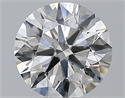 Diamante Natural 1.50 quilates, Redondo , Color H, claridad SI2 y certificado GIA