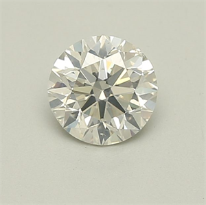 Picture of Natural Diamond 0.75 Carats, Round with Very Good Cut, I Color, I1 Clarity and Certified by GIA