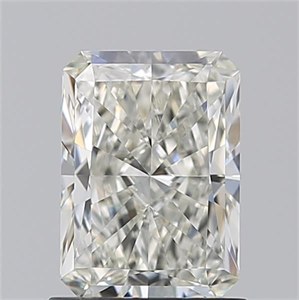 Picture of Natural Diamond 1.20 Carats, Radiant with  Cut, J Color, VVS2 Clarity and Certified by GIA