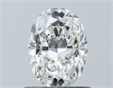 Diamante Natural 0.70 quilates, Ovalado , Color F, claridad VS2 y certificado GIA