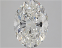 Diamante Natural 3.01 quilates, Ovalado , Color G, claridad VS2 y certificado GIA
