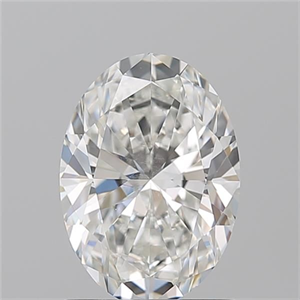 Picture of Natural Diamond 1.35 Carats, Oval with  Cut, G Color, SI2 Clarity and Certified by GIA