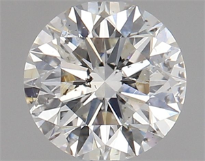 Picture of Natural Diamond 0.80 Carats, Round with Excellent Cut, I Color, SI2 Clarity and Certified by IGI