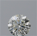 Diamante Natural 0.42 quilates, Redondo , Color L, claridad VVS1 y certificado GIA