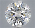 Lab Grown Diamond 1.09 Carats, Round with Excellent Cut, E Color, VVS2 Clarity and Certified by IGI