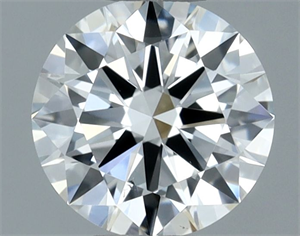 Picture of Natural Diamond 0.50 Carats, Round with Very Good Cut, E Color, VS2 Clarity and Certified by GIA