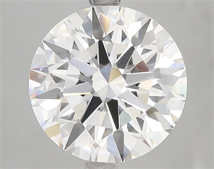 Picture of Lab Grown Diamond 5.59 Carats, Round with Ideal Cut, F Color, VVS1 Clarity and Certified by IGI