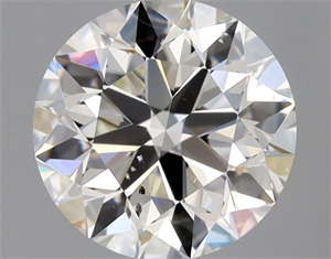 Foto Diamante Natural 0.90 quilates, Redondo , Color I, claridad SI1 y certificado GIA de