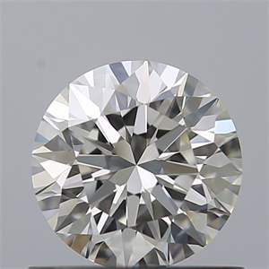 Foto Diamante Natural 0.70 quilates, Redondo , Color H, claridad IF y certificado IGI de