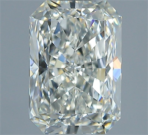 Picture of Natural Diamond 1.01 Carats, Radiant with  Cut, J Color, VS2 Clarity and Certified by GIA