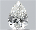 Diamante Natural 0.50 quilates, De pera , Color G, claridad SI1 y certificado IGI