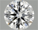 Lab Grown Diamond 1.28 Carats, Round with Ideal Cut, E Color, VS1 Clarity and Certified by IGI