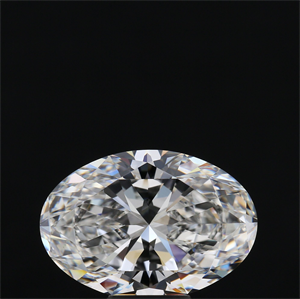 Picture of Natural Diamond 5.51 Carats, Oval with  Cut, G Color, VS2 Clarity and Certified by GIA