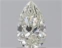 Diamante Natural 1.00 quilates, De pera , Color J, claridad VS2 y certificado GIA