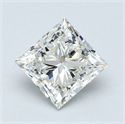 Diamante Natural 0.90 quilates, Princesa , Color I, claridad VS2 y certificado GIA