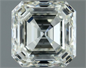 Natural Diamond 1.00 Carats, Asscher with  Cut, I Color, VS2 Clarity and Certified by IGI