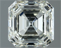 Natural Diamond 1.00 Carats, Asscher with  Cut, I Color, VS2 Clarity and Certified by IGI