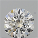 Diamante Natural 0.43 quilates, Redondo , Color F, claridad VS1 y certificado GIA