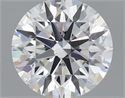 Lab Grown Diamond 1.10 Carats, Round with Excellent Cut, E Color, VS2 Clarity and Certified by IGI