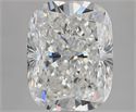 Natural Diamond 5.02 Carats, Cushion with  Cut, G Color, VS2 Clarity and Certified by GIA