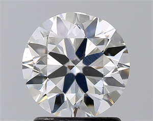 Foto Diamante Natural 1.40 quilates, Redondo , Color F, claridad VVS1 y certificado GIA de