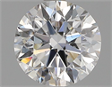 Diamante Natural 0.70 quilates, Redondo , Color D, claridad SI1 y certificado GIA