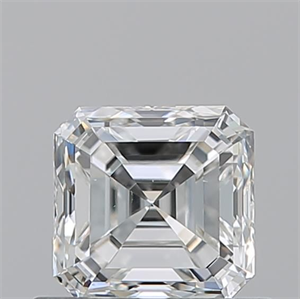 Picture of Natural Diamond 0.70 Carats, Asscher with  Cut, G Color, VS2 Clarity and Certified by GIA
