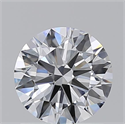 Natural Diamond 1.13 Carats, Round with Excellent Cut, D Color, VVS1 Clarity and Certified by GIA