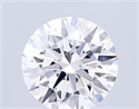 Lab Grown Diamond 6.07 Carats, Round with Ideal Cut, E Color, VVS2 Clarity and Certified by IGI