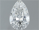 Diamante Natural 0.61 quilates, De pera , Color G, claridad VS2 y certificado GIA