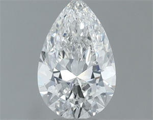 Foto Diamante Natural 0.61 quilates, De pera , Color G, claridad VS2 y certificado GIA de